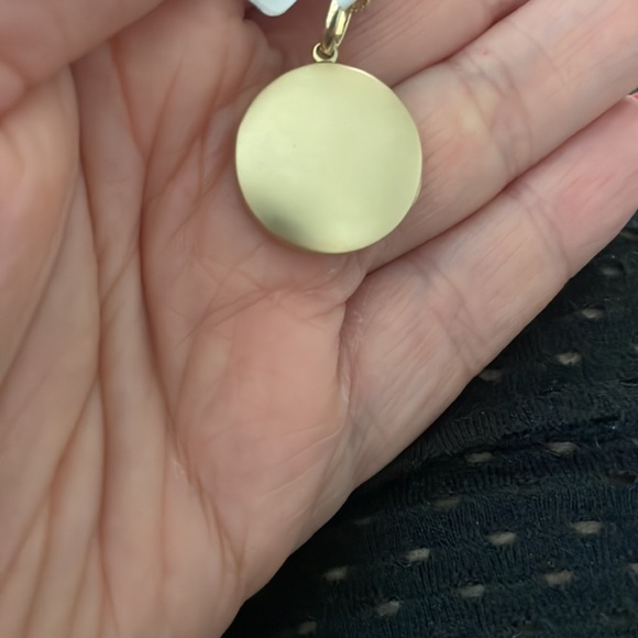 Kc Designs 14 k diamond star locket and necklace - Picture 3 of 3